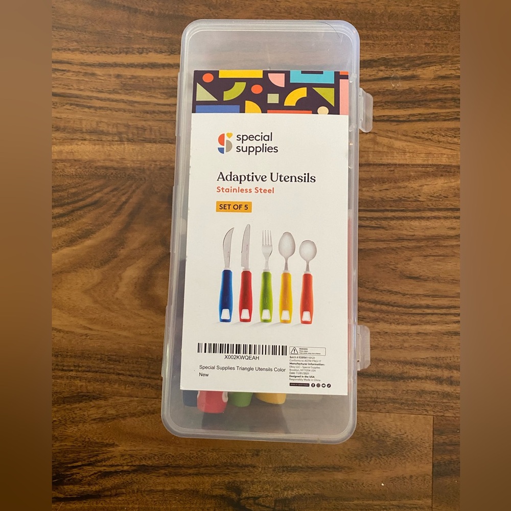 Special Supplies Adaptive (5 Piece Utensils Set) NIB